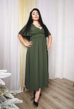 Ukrainian mail order bride Oksana from Mykolayiv with black hair and blue eye color - image 19