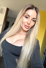 Ukrainian mail order bride Kristina from Madridejos with blonde hair and blue eye color - image 11