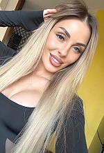 Ukrainian mail order bride Kristina from Madridejos with blonde hair and blue eye color - image 10