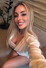 Ukrainian mail order bride Kristina from Madridejos with blonde hair and blue eye color - image 13