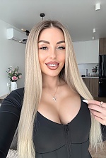 Ukrainian mail order bride Kristina from Madridejos with blonde hair and blue eye color - image 8