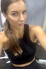 Ukrainian mail order bride Natalia from Prague with brunette hair and grey eye color - image 7