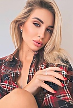 Ukrainian mail order bride Liubov from Katowice with blonde hair and blue eye color - image 6