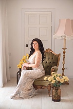 Ukrainian mail order bride Yana from Zhmerynka with black hair and brown eye color - image 4