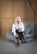 Ukrainian mail order bride Tatiana from Bucharest with blonde hair and blue eye color - image 7