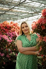 Ukrainian mail order bride Anna from Kyiv with blonde hair and green eye color - image 2