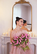 Ukrainian mail order bride Katerina from Kyiv with brunette hair and green eye color - image 4