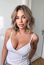 Ukrainian mail order bride Sofiia from Kyiv with light brown hair and green eye color - image 8