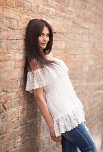 Ukrainian mail order bride Yana from Berlin with brunette hair and green eye color - image 3