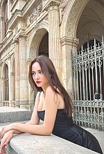 Ukrainian mail order bride Yelyzaveta from Lyon with light brown hair and grey eye color - image 2