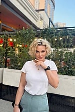 Ukrainian mail order bride Lolita from München with blonde hair and blue eye color - image 6