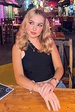 Ukrainian mail order bride Alina from Amsterdam with blonde hair and green eye color - image 3
