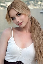 Ukrainian mail order bride Veronika from Wroclaw with blonde hair and blue eye color - image 4