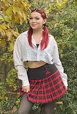 Ukrainian mail order bride Diana from Ivano-Frankivsk with red hair and green eye color - image 15