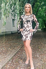 Ukrainian mail order bride Halina from Vienna with blonde hair and blue eye color - image 18