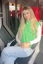 Ukrainian mail order bride Halina from Vienna with blonde hair and blue eye color - image 17