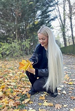 Ukrainian mail order bride Halina from Vienna with blonde hair and blue eye color - image 16