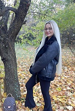 Ukrainian mail order bride Halina from Vienna with blonde hair and blue eye color - image 15