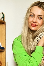 Ukrainian mail order bride Halina from Vienna with blonde hair and blue eye color - image 12