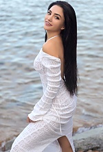 Ukrainian mail order bride Elena from Kyiv with black hair and brown eye color - image 9