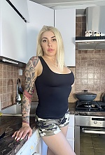 Ukrainian mail order bride Ievgeniia from Poltava with blonde hair and brown eye color - image 3