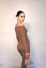 Ukrainian mail order bride Valentyna from Odesa with brunette hair and blue eye color - image 5