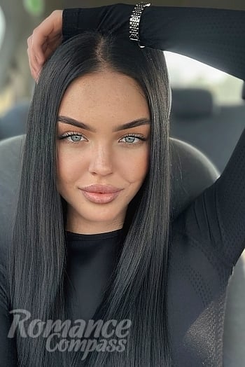 Ukrainian mail order bride Valentyna from Odesa with brunette hair and blue eye color - image 1