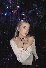 Ukrainian mail order bride Valeriia from Kyiv with blonde hair and blue eye color - image 7