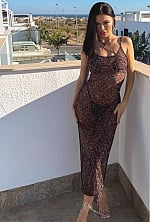 Ukrainian mail order bride Solomiia from Kyiv with brunette hair and green eye color - image 7
