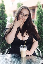 Ukrainian mail order bride Mariia from Zhytomyr with black hair and grey eye color - image 2