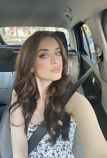 Ukrainian mail order bride Anastasia from Kyiv with light brown hair and green eye color - image 10