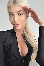 Ukrainian mail order bride Viktoria from Kyiv with blonde hair and blue eye color - image 4