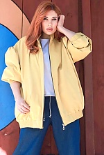 Ukrainian mail order bride Iryna from Kyiv with red hair and blue eye color - image 3