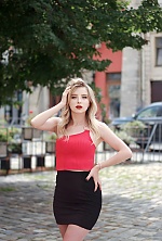 Ukrainian mail order bride Marta from Lviv with blonde hair and blue eye color - image 6