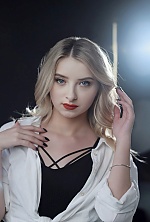 Ukrainian mail order bride Marta from Lviv with blonde hair and blue eye color - image 7