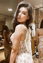 Ukrainian mail order bride Bibizeynep from Taraz with black hair and grey eye color - image 2
