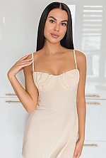 Ukrainian mail order bride Anna from Kyiv with black hair and green eye color - image 8