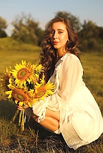 Ukrainian mail order bride Viktoriia from Kyiv with light brown hair and green eye color - image 6