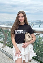 Ukrainian mail order bride Viktoriia from Kyiv with light brown hair and green eye color - image 7