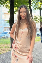 Ukrainian mail order bride Viktoriia from Kyiv with light brown hair and green eye color - image 9
