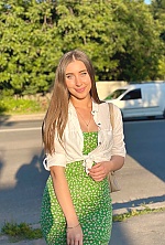 Ukrainian mail order bride Viktoriia from Kyiv with light brown hair and green eye color - image 8