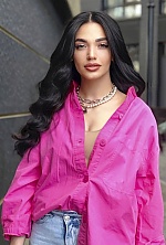 Ukrainian mail order bride Olga from Kyiv with black hair and green eye color - image 9