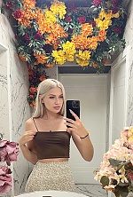 Ukrainian mail order bride Karina from Almaty with blonde hair and green eye color - image 10