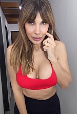 Ukrainian mail order bride Karina from Buenos Aires with light brown hair and brown eye color - image 3