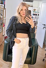 Ukrainian mail order bride Marina from Kyiv with blonde hair and green eye color - image 4