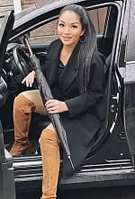 Ukrainian mail order bride Gauhar from Almaty with black hair and brown eye color - image 4