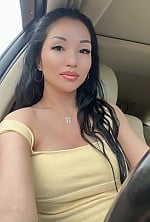 Ukrainian mail order bride Gauhar from Almaty with black hair and brown eye color - image 3