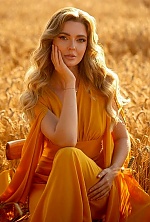Ukrainian mail order bride Alona from London with blonde hair and blue eye color - image 7