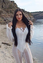 Ukrainian mail order bride Katerina from Warsaw with light brown hair and brown eye color - image 2