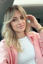 Ukrainian mail order bride Tetiana from Kyiv with blonde hair and blue eye color - image 22